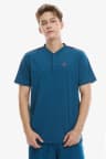 Áo Thể Thao Henley FRNI 02 Xanh Dương